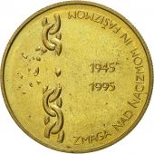 Coin, Slovenia, 5 Tolarjev, 1995, EF(40-45), Nickel-brass, KM:22