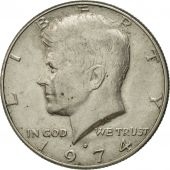 Monnaie, tats-Unis, Kennedy Half Dollar, Half Dollar, 1974, U.S. Mint, Denver