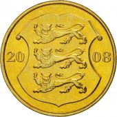 Monnaie, Estonia, Kroon, 2008, SPL, Laiton, KM:44