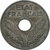 Monnaie, France, tat franais, 20 Centimes, 1942, Paris, TB+, Zinc