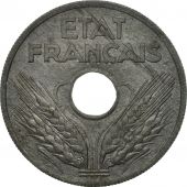 Monnaie, France, tat franais, 20 Centimes, 1943, Paris, TB+, Zinc
