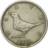 Monnaie, Croatie, Kuna, 2001, TB+, Copper-Nickel-Zinc, KM:9.1