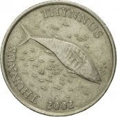 Coin, Croatia, 2 Kune, 2002, VF(30-35), Copper-Nickel-Zinc, KM:21