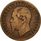 Monnaie, Italie, Vittorio Emanuele II, 10 Centesimi, 1867, Strasbourg, TB