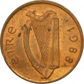Monnaie, IRELAND REPUBLIC, Penny, 1988, TB+, Bronze, KM:20