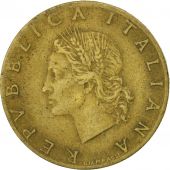 Monnaie, Italie, 20 Lire, 1958, Rome, TB+, Aluminum-Bronze, KM:97.1