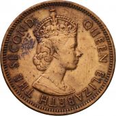 Monnaie, Mauritius, Elizabeth II, 2 Cents, 1971, TB+, Bronze, KM:32