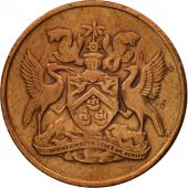 Coin, TRINIDAD & TOBAGO, Cent, 1968, Franklin Mint, VF(30-35), Bronze, KM:1