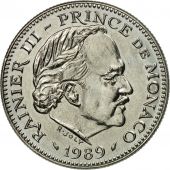 Monnaie, Monaco, Rainier III, 5 Francs, 1989, TTB, Copper-nickel, Gadoury:153