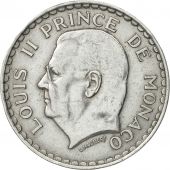 Monnaie, Monaco, Louis II, 5 Francs, 1945, Poissy, TB+, Aluminium, Gadoury:135