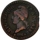 Coin, France, Dupr, Centime, AN 7, Paris, VF(20-25), Bronze, KM:646