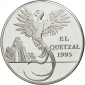 Guatemala, 10 Quetzales, 1995, Tower, MS(63), Aluminum, KM:2d.2