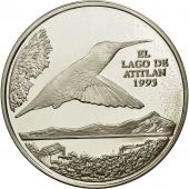 Guatemala, Quetzal, 1995, Tower, SPL, Argent, KM:1.2