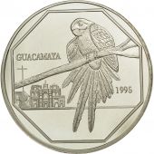 Guatemala, 50 Quetzales, 1995, Tower, MS(63), Silver, KM:3.2