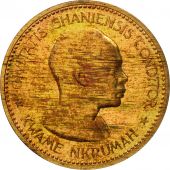 Ghana, Penny, 1958, TTB+, Bronze, KM:2