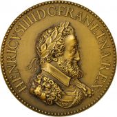France, Medal, Henricus IIII , Iovis Armiger Ales, 1601, SPL+, Bronze