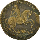 France, Jeton, Dauphin - Louis , Dauphin, Henry IV, 1606, TB+, Laiton