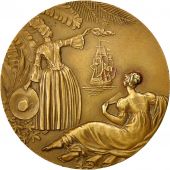 France, Medal, Compagnie Gnrale Transatlantique, Antilles, Delamarre