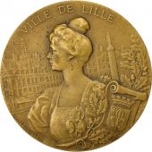 France, Medal, Ville de Lille, Dubois.H, MS(60-62), Bronze