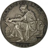 France, Medal, Chambre de commerce de Douai, MS(60-62), Silver