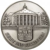 Allemagne, Medal, Ville de Bad Kissingen, SPL, Silvered bronze