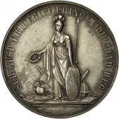 Allemagne, Medal, Baden School, Friedrich Ier, 1858, SUP+, Argent