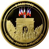 France, Medal, Seconde Guerre Mondiale, Victoire du 8 Mai 1945, SPL+, Copper