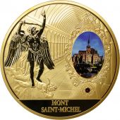France, Medal, Mont Saint Michel, Lieu de Plerinage Franais, MS(64), Copper