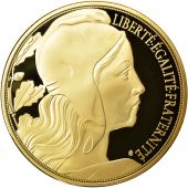 France, Medal, Marianne, La Marseillaise, MS(64), Copper Gilt
