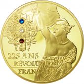 France, Mdaille, 225 Ans de la Rvolution Franaise, La Marseillaise, FDC