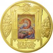 Vatican, Medal, Pater Noster, Civitas Vaticana, MS(65-70), Copper Gilt