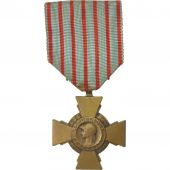 France, Croix du Combattant, Mdaille, 1914-1918, Trs bon tat, Bronze, 36.5