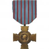 France, Croix du Combattant, Mdaille, 1914-1918, Excellent Quality, Bronze