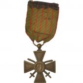 France, Croix de Guerre, Mdaille, 1914-1917, Good Quality, Bronze, 37