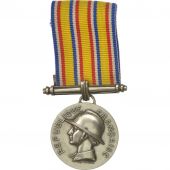 France, Sapeurs Pompiers, Anciennet, Medal, Excellent Quality, Bazor, Silver