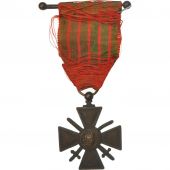 France, Croix de Guerre, Mdaille, 1914-1917, Good Quality, Bronze, 38