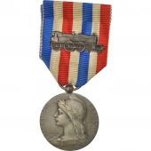 France, Travail, Chemins de Fer, Medal, 1918, Very Good Quality, Roty, Silver
