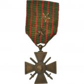 France, Croix de Guerre, 2 Etoiles, Mdaille, 1914-1916, Good Quality, Bronze