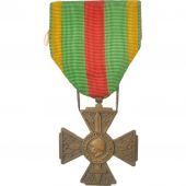 France, Croix du Combattant Volontaire, Mdaille, 1914-1918, Excellent Quality