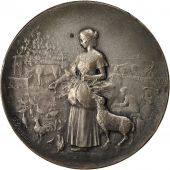 Algeria, Medal, Exposition dAlger, 1921, Rasumny, EF(40-45), Silvered bronze