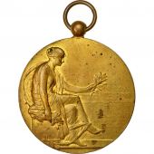 Algeria, Medal, Ville dOran, 1933, Krautsch, VF(30-35), Gilt Bronze