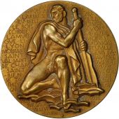 Algeria, Mdaille, Dpartement du Rhne / Ouargla, 1959, Renard, TTB+, Bronze