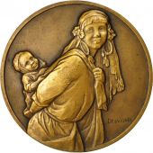 Algeria, Medal, Femme Kabyle, Desvignes, AU(55-58), Bronze