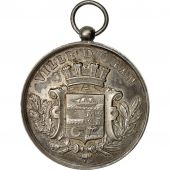 Algeria, Medal, Socit de Tir dOran, Memento, Rivet, AU(50-53), Silvered