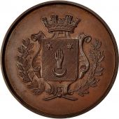 Algeria, Medal, Socit des Beaux Arts dAlger, AU(55-58), Copper