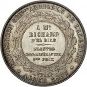Algeria, Mdaille, Exposition Agricole dAlger, Colonisation Franaise, 1857