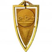 Algeria, Medal, Championnat dAviron, Bne, 1929, AU(55-58), Copper Gilt