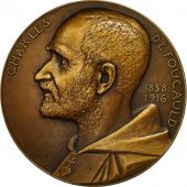 Algeria, Medal, Charles de Foucauld, Beni-Abbs, 1916, Mouroux, AU(50-53)