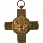 Algeria, Medal, Croix dHommage aux Missions, Jaeger, AU(55-58), Bronze