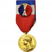 France, Mdaille dhonneur du travail, Mdaille, 2008, Excellent Quality